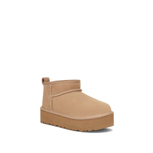 מגפי ילדים UGG Classic Ultra Mini Platform Sand