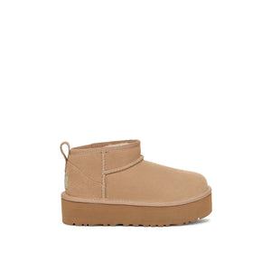 מגפי ילדים UGG Classic Ultra Mini Platform Sand