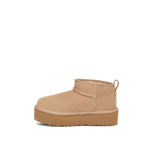 מגפי ילדים UGG Classic Ultra Mini Platform Sand