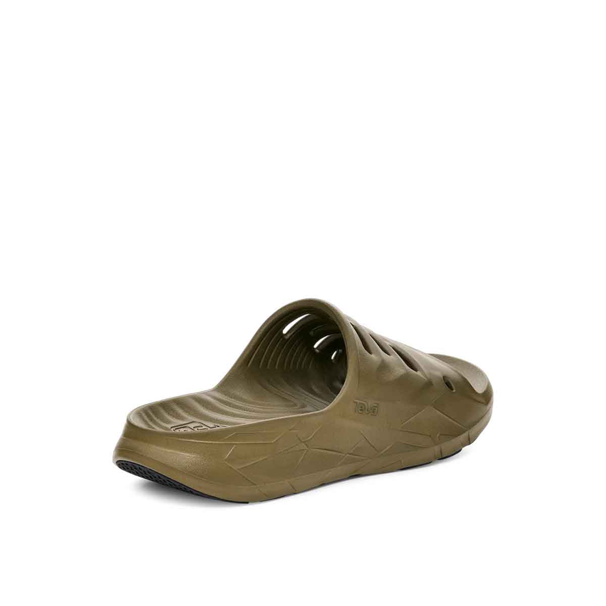 Teva Men's ApreTrail Slide Dark Olive כפכפי גברים אפרי טרייל