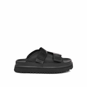 UGG GoldenGlow Slide Black כפכפי גולדנגלאו סלייד שחור לילדים