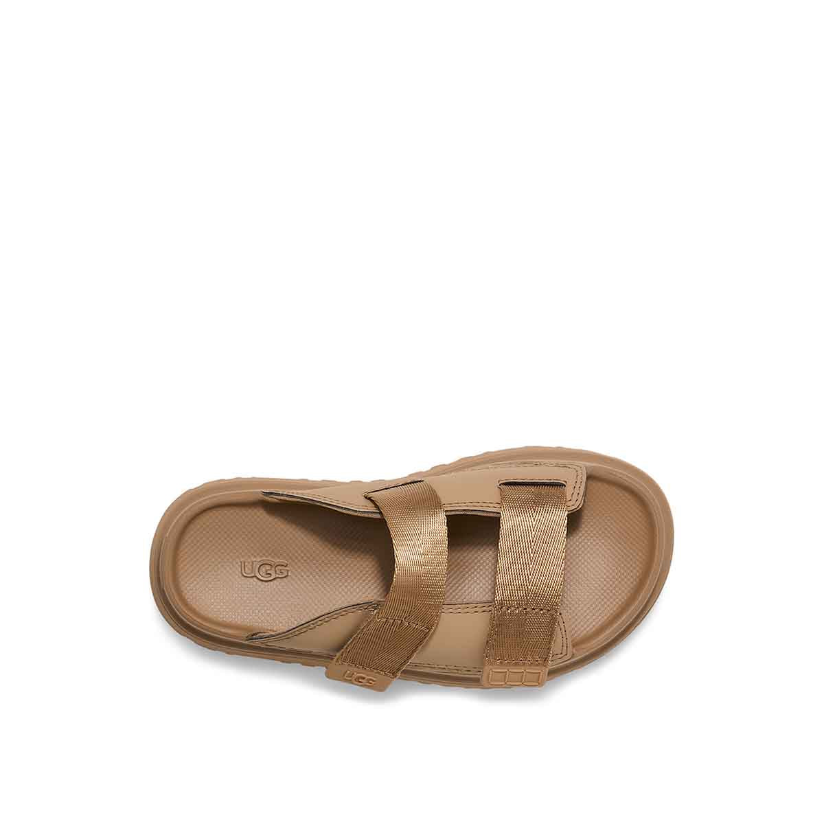 UGG Kids GoldenGlow Slide Dark Sand גולדנגלאו סלייד סנד כהה ילדים