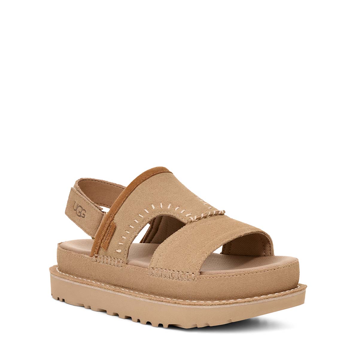 UGG Goldenstar Regenerate Sand סנדלי גולדן סטאר ריג'נרייט סנד