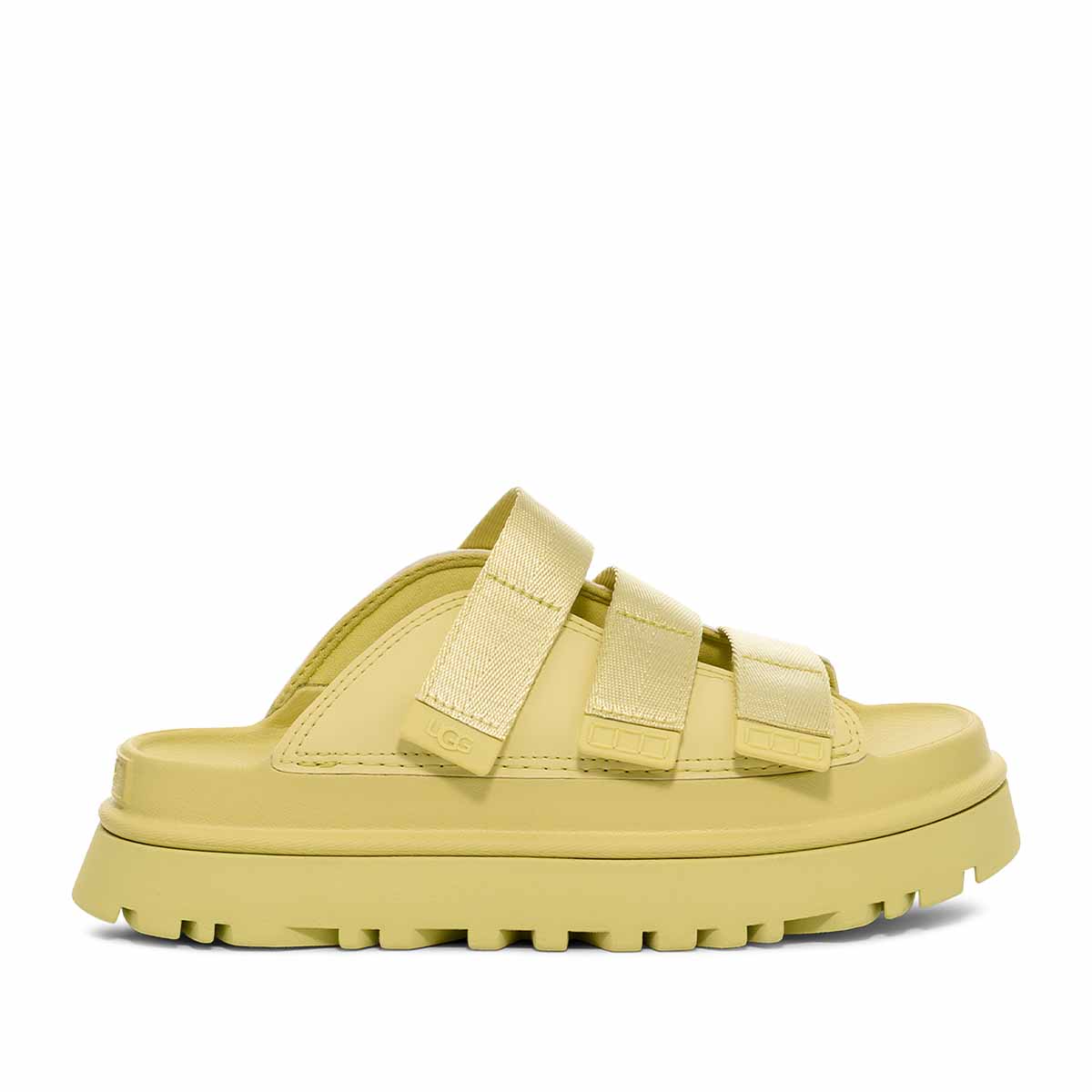 UGG GoldenGlow Slide Golden Apple כפכפי גולדנגלאו סלייד צהוב