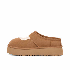 UGG Bea Mary Jane Chestnut כפכפי אגג בי מרי ג'יין חום לנשים