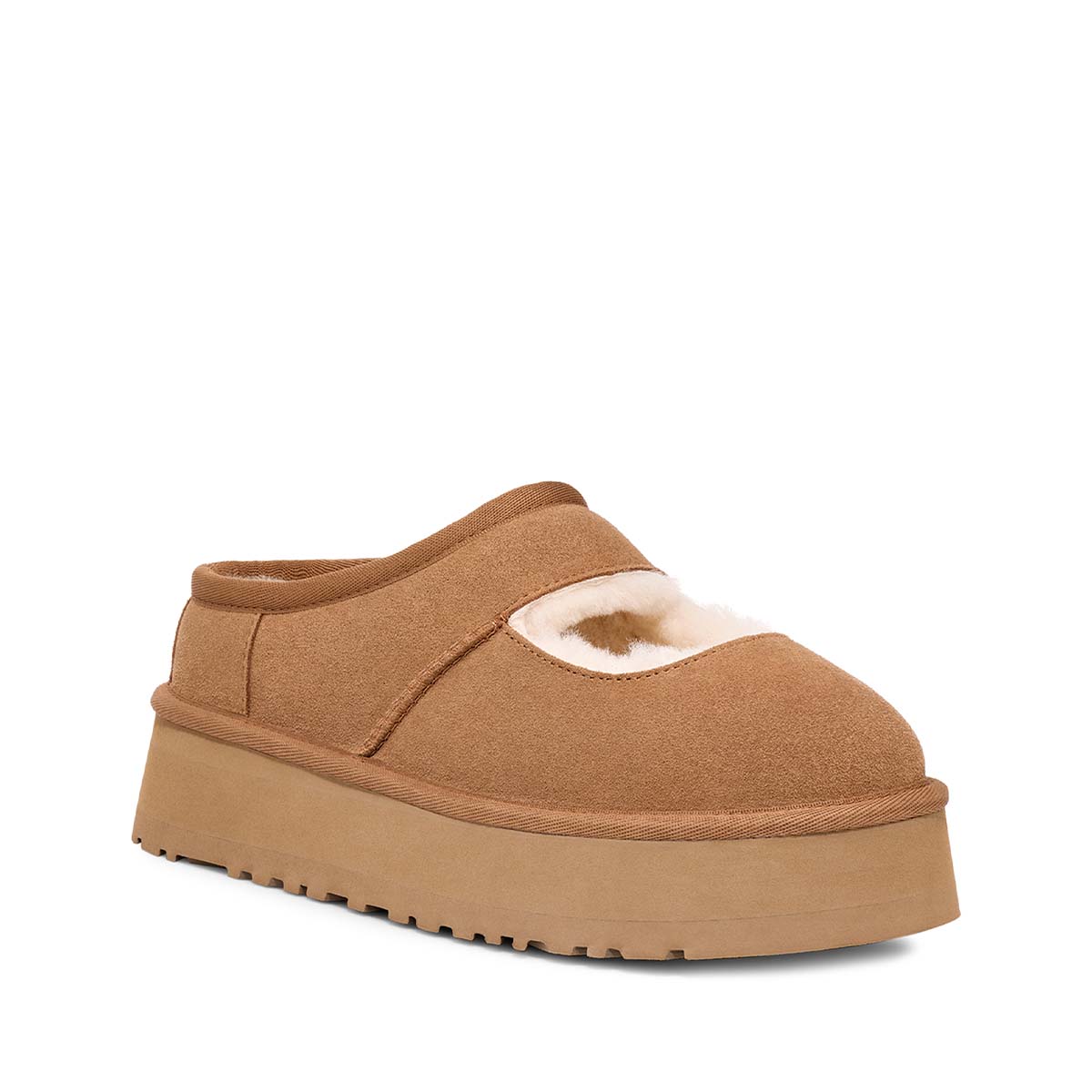 UGG Bea Mary Jane Chestnut כפכפי אגג בי מרי ג'יין חום לנשים