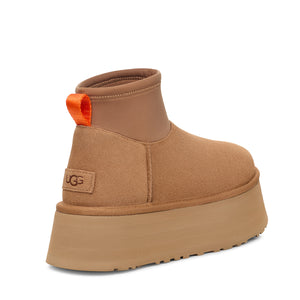 UGG Classic Mini Dipper Chestnut מגפי נשים קלאסיק מיני דיפר חום