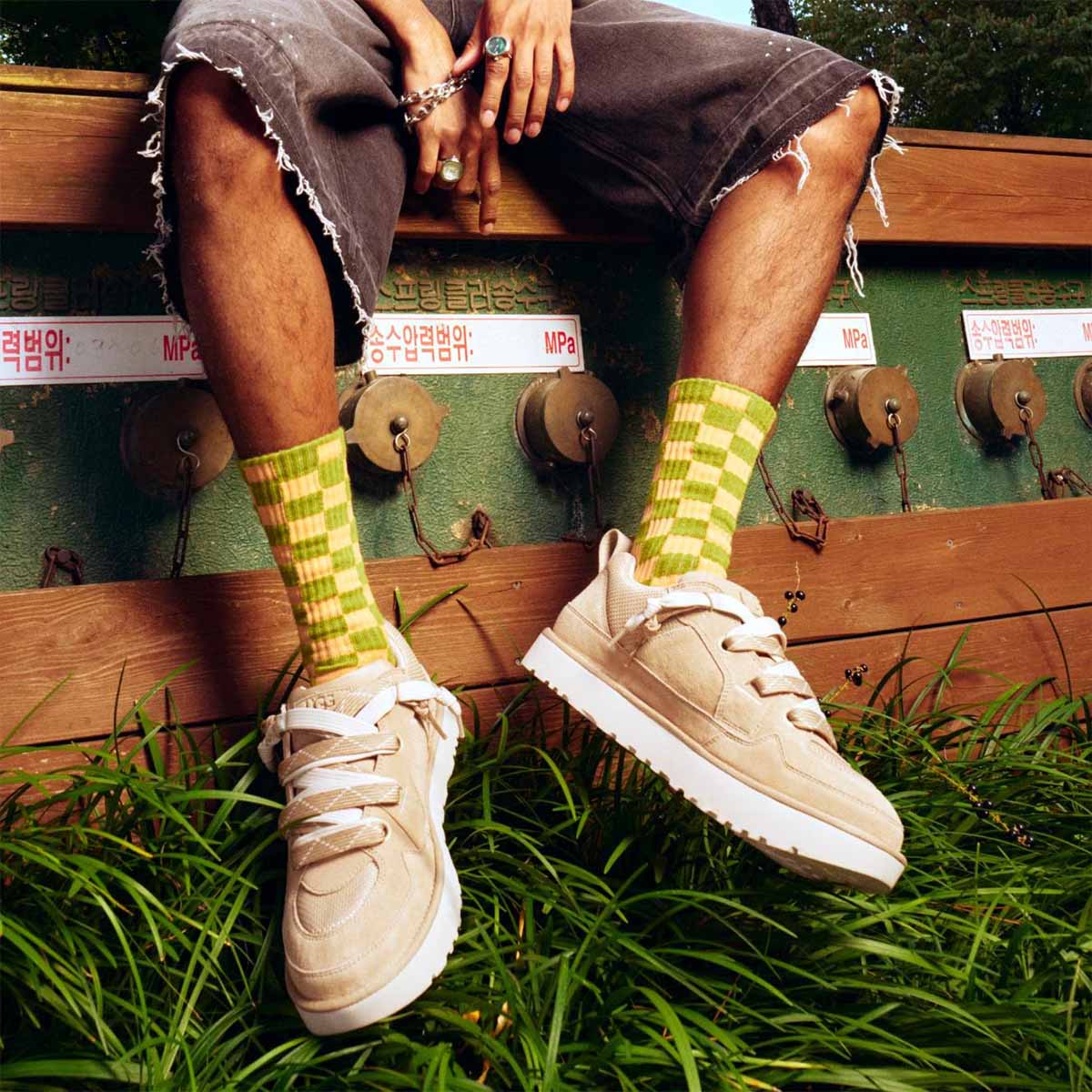 UGG Lo Lowmel Mustard Seed סניקרס לואמל לגברים