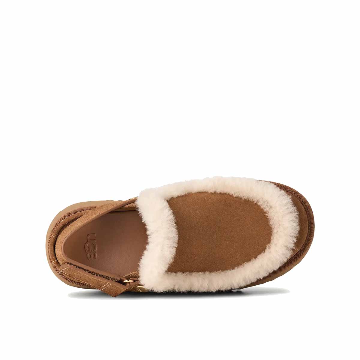 UGG Women's New Heights Esmee Clog Chestnut כפכפי עקב ניו הייט קלוג חום לנשים