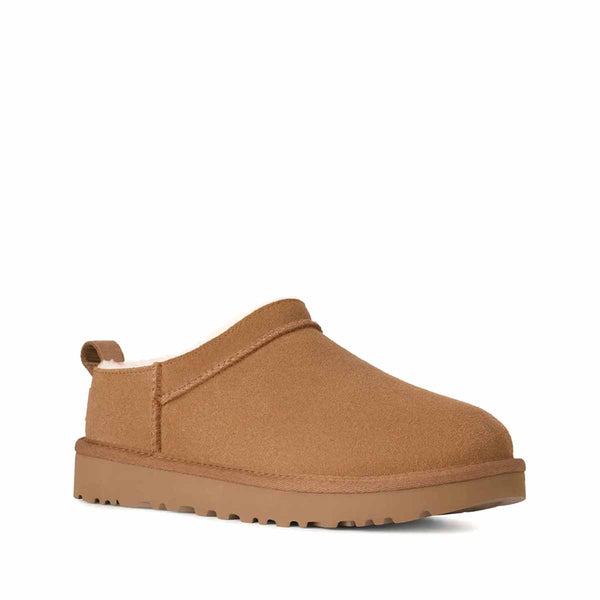 UGG Women's Classic Micro Chestnut מגפי קלאסיק מיקרו חום לנשים
