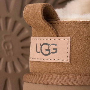 UGG Women's Classic Micro Chestnut מגפי קלאסיק מיקרו חום לנשים