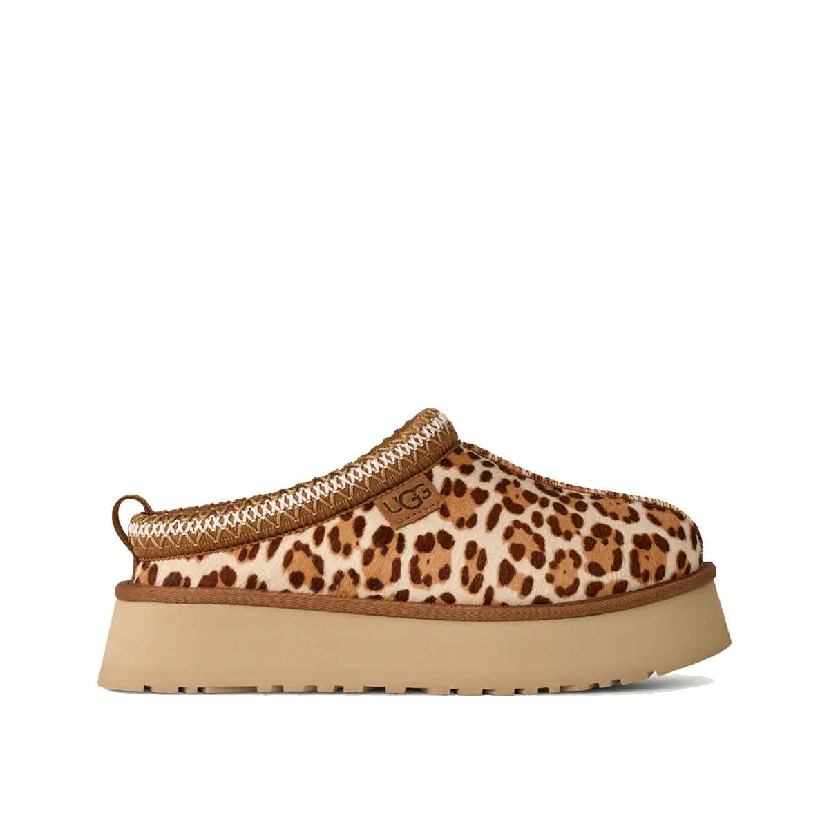 UGG Women's Tazz Plains Felicity Leopard Jasmine כפכפי טאז מנומר לנשים