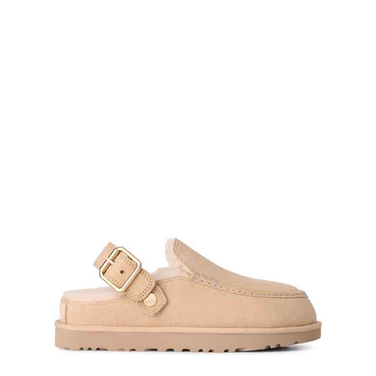 UGG Goldenstar Evelina Clog Sand Castle כפכפי גולדנסטאר קלוג סנד לנשים