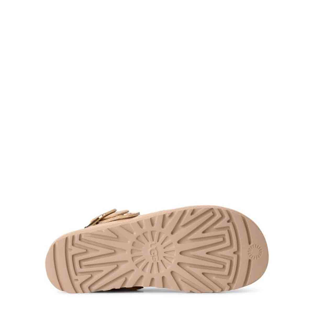 UGG Goldenstar Evelina Clog Sand Castle כפכפי גולדנסטאר קלוג סנד לנשים