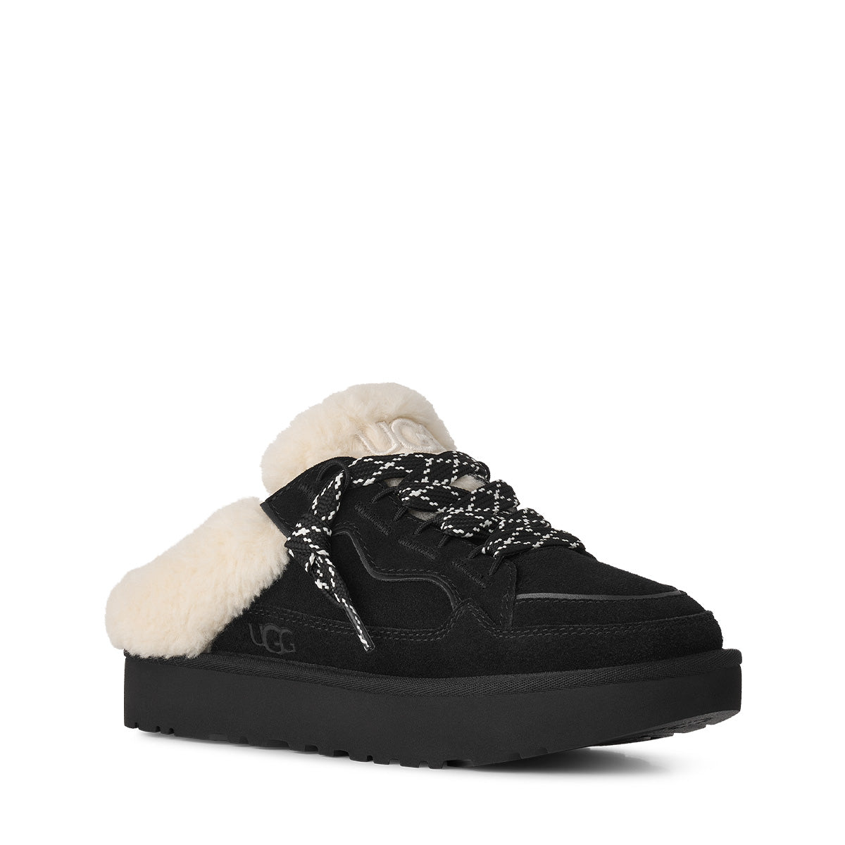 UGG Lowmel Mule Black סניקרס נשים לאומל שחור