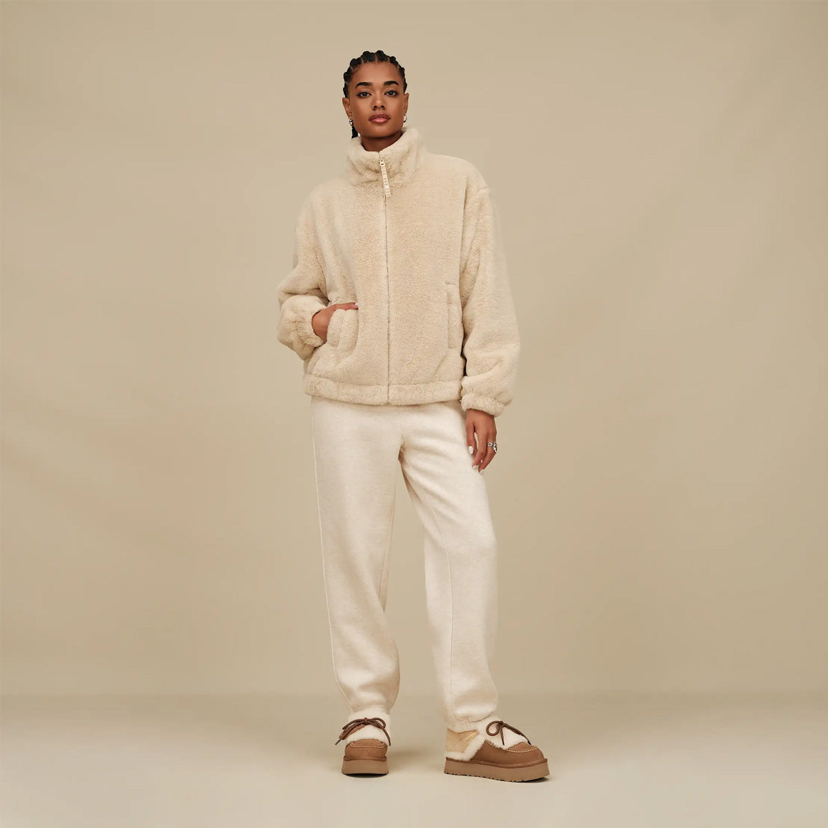 UGG Disquette Heritage Chestnut כפכפי נשים