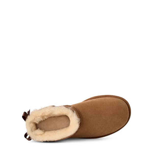 UGG Ultra Mini Bailey Bow Chestnut מגפי אולטרה מיני לנשים