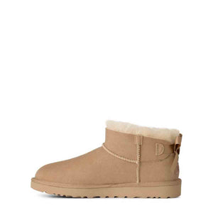 UGG Ultra Mini Bailey Bow Sand מגפי אולטרה מיני ביילי באו סנד