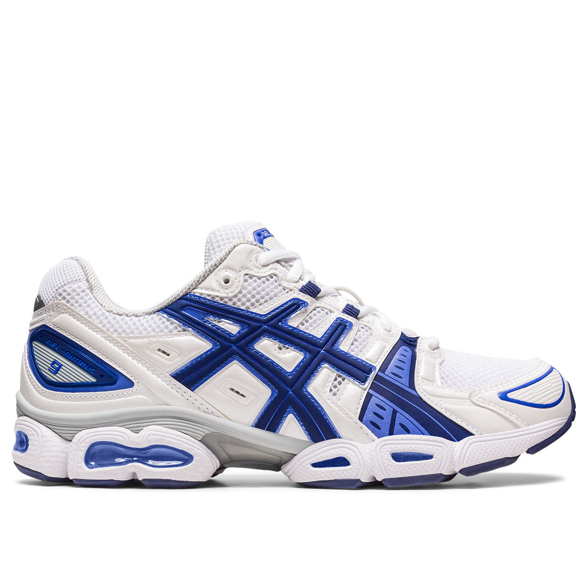 Asics Gel Nimbus 9 White Blue נעלי סניקרס ג'ל נימבוס יוניסקס