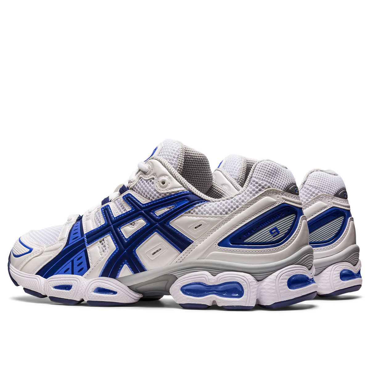 Asics Gel Nimbus 9 White Blue נעלי סניקרס ג'ל נימבוס יוניסקס