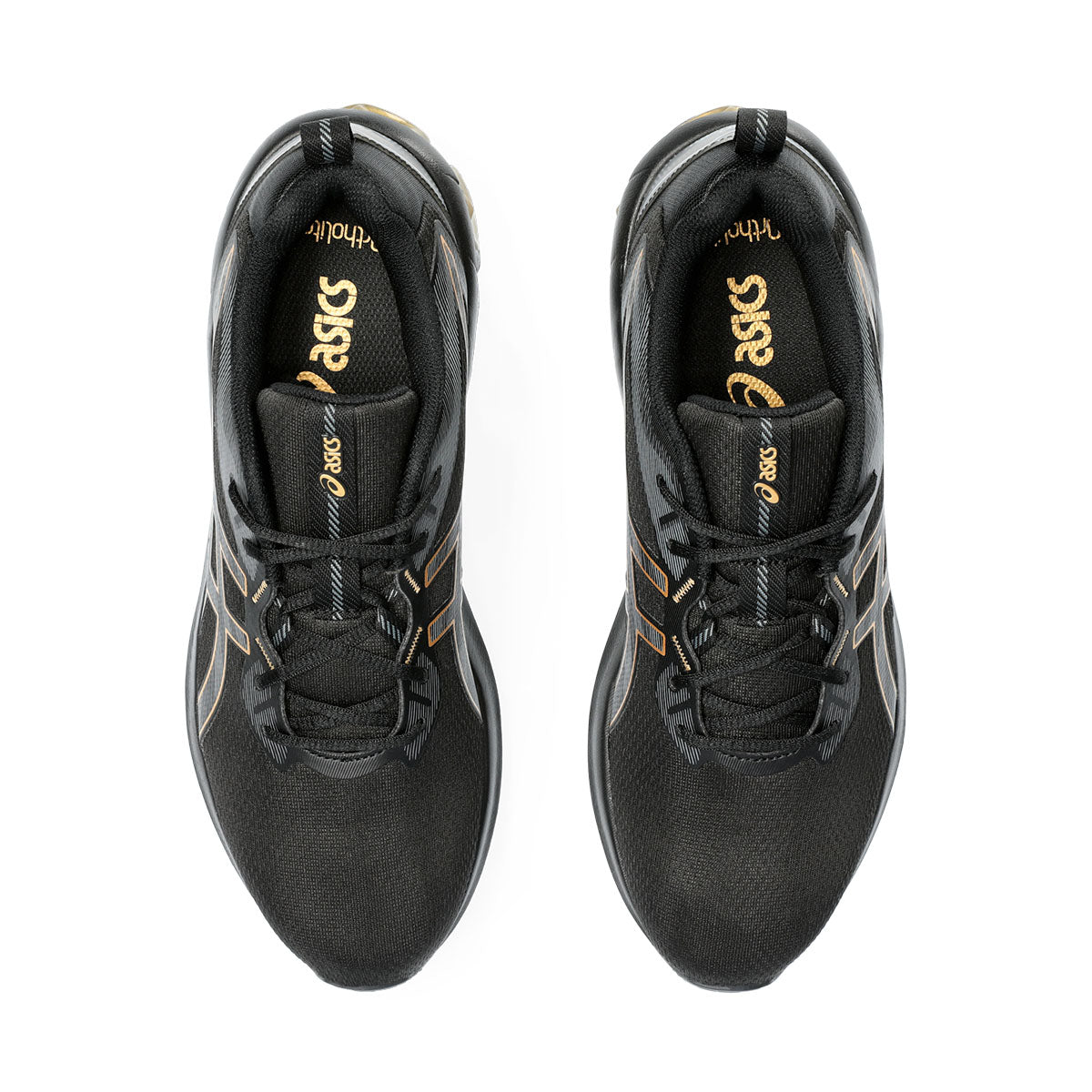 Asics Gel Quantum 90 IV Men Black Pure Gold נעלי אסיקס גברים