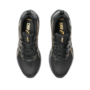 Asics Gel Quantum 90 IV Men Black Pure Gold נעלי ג'ל קוואנטום לגברים