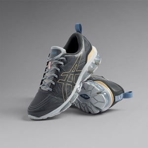 Asics Gel Quantum 360 VII Men Dark Grey Mid Grey סניקרס אסיקס לגברים ג'ל קוואנטום 360