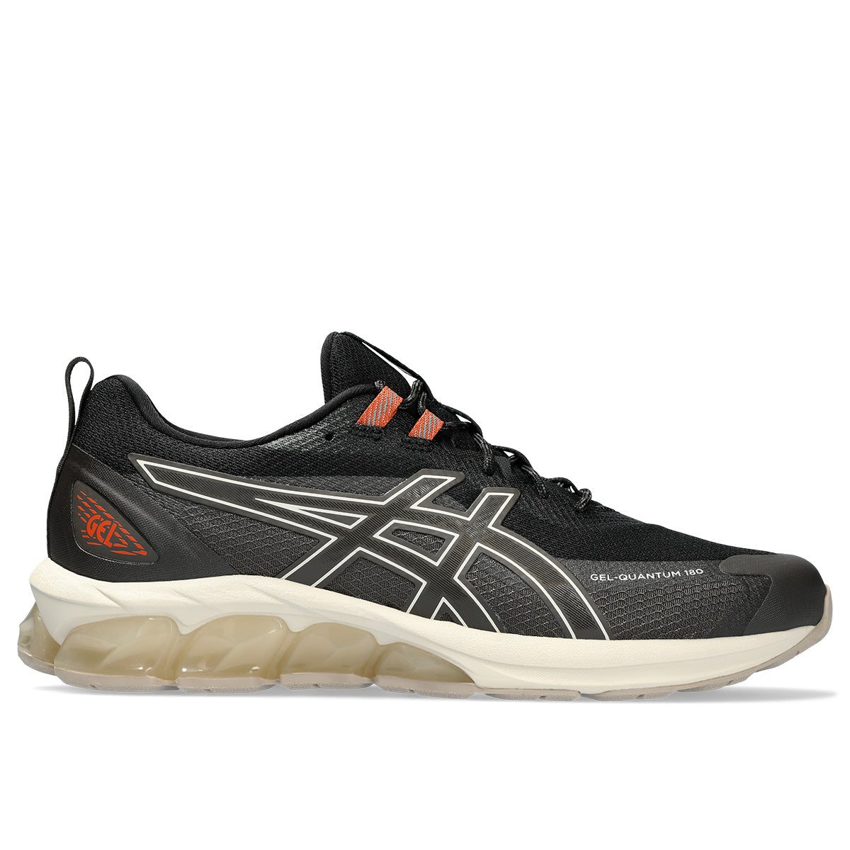 Asics Gel Quantum 180 VII Men Black Simply Taupe נעלי אסיקס לגברים
