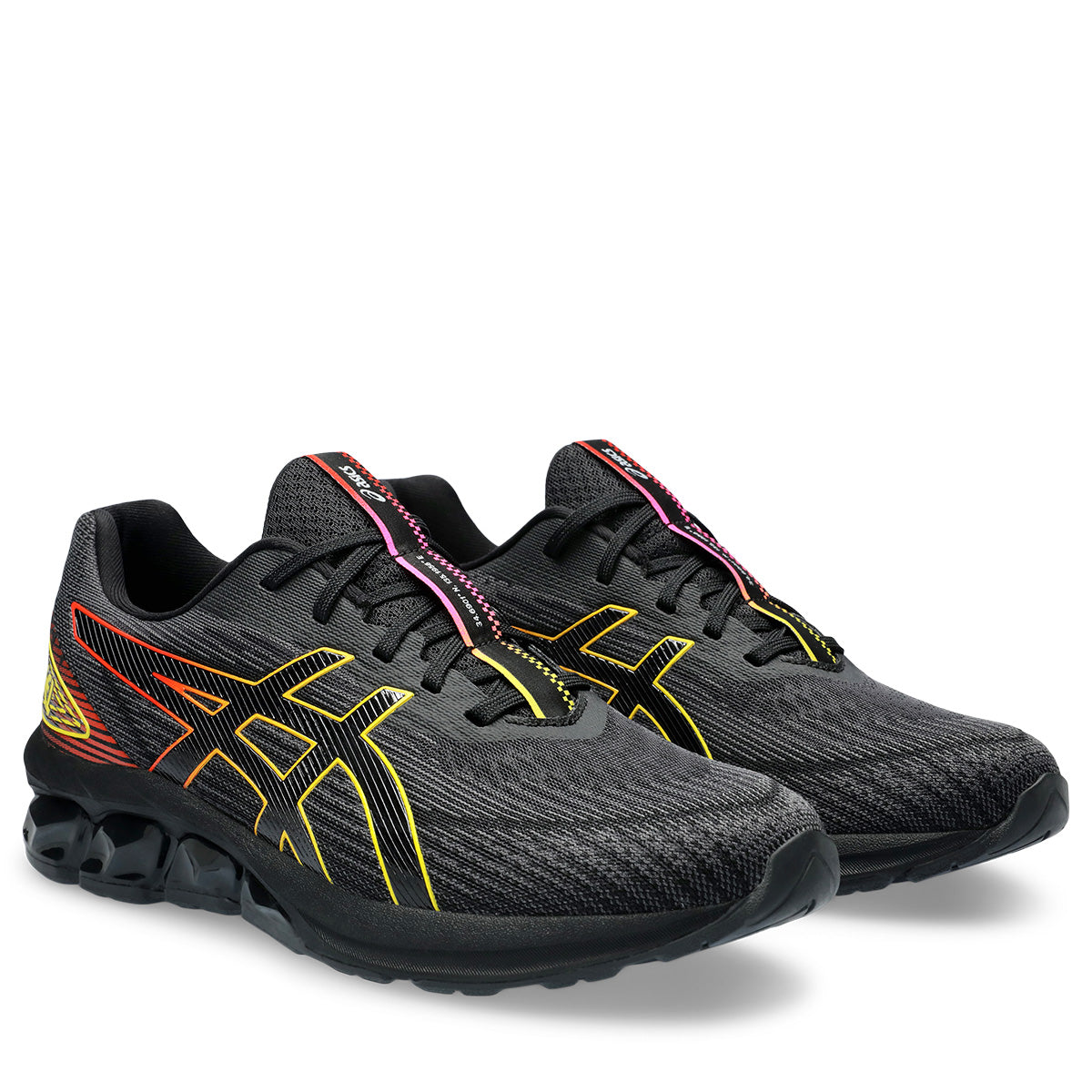 Asics Gel Quantum 180 VII Men Black Cherry Tomato נעלי אסיקס לגברים