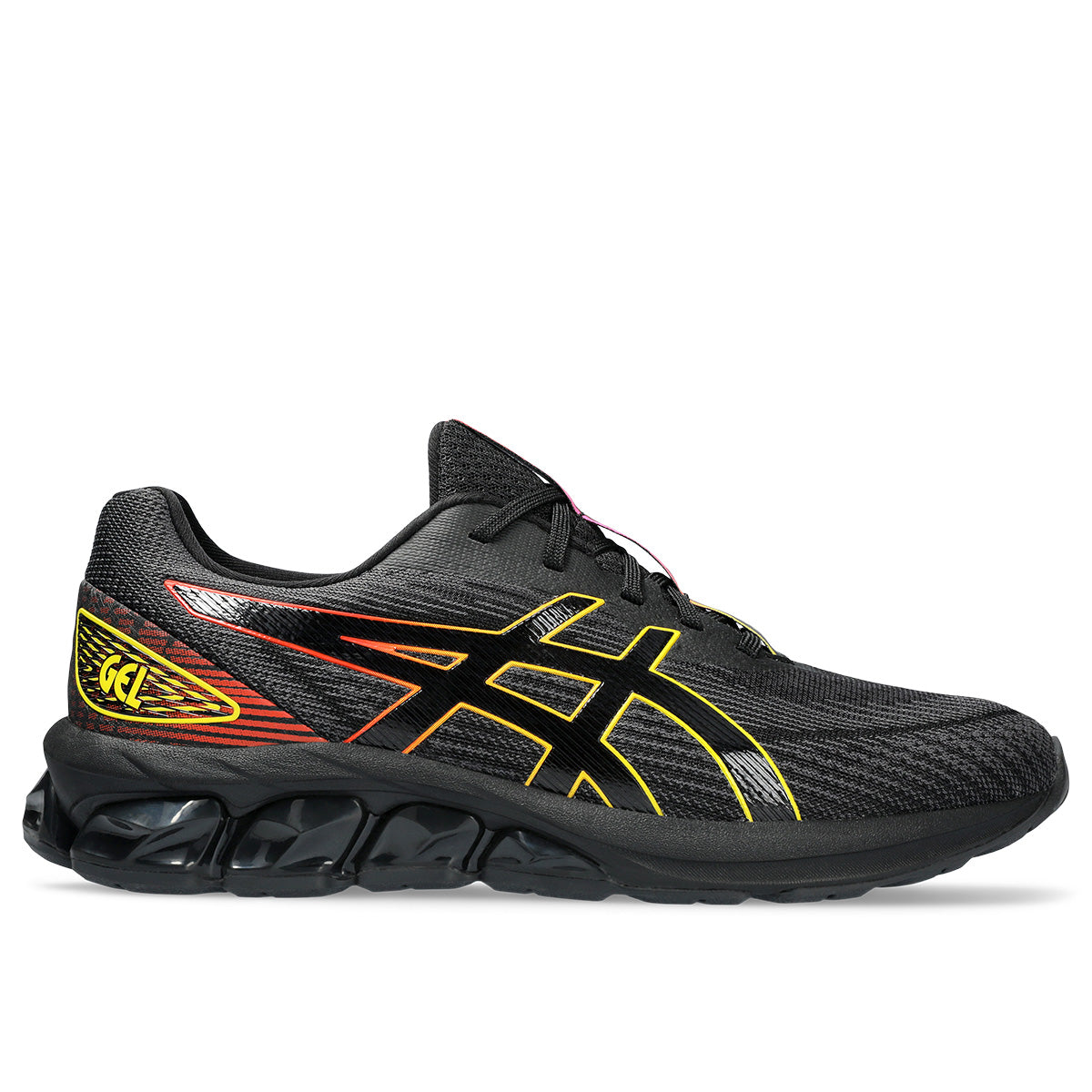Asics Gel Quantum 180 VII Men Black Cherry Tomato נעלי אסיקס לגברים