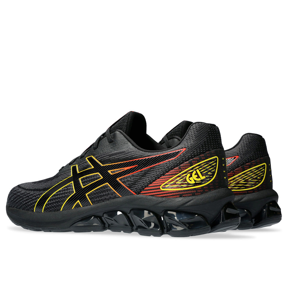 Asics Gel Quantum 180 VII Men Black Cherry Tomato נעלי אסיקס לגברים