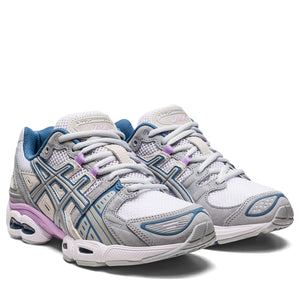 Asics Gel Nimbus 9 Women White Mid Grey נעלי אסיקס ג'ל נימבוס לנשים