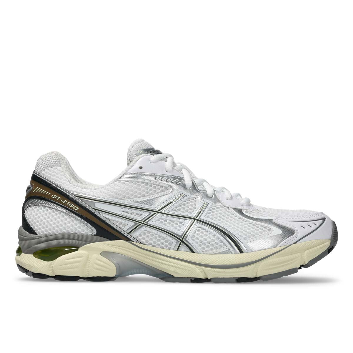 Asics GT 2160 Unisex White Soft Yellow סניקרס ג'י טי 2160 יוניסקס