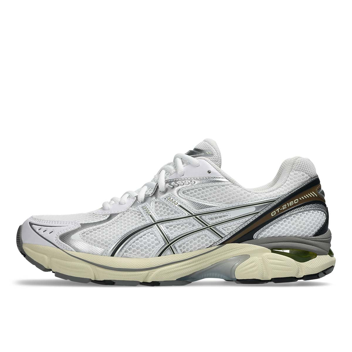 Asics GT 2160 Unisex White Soft Yellow סניקרס ג'י טי 2160 יוניסקס