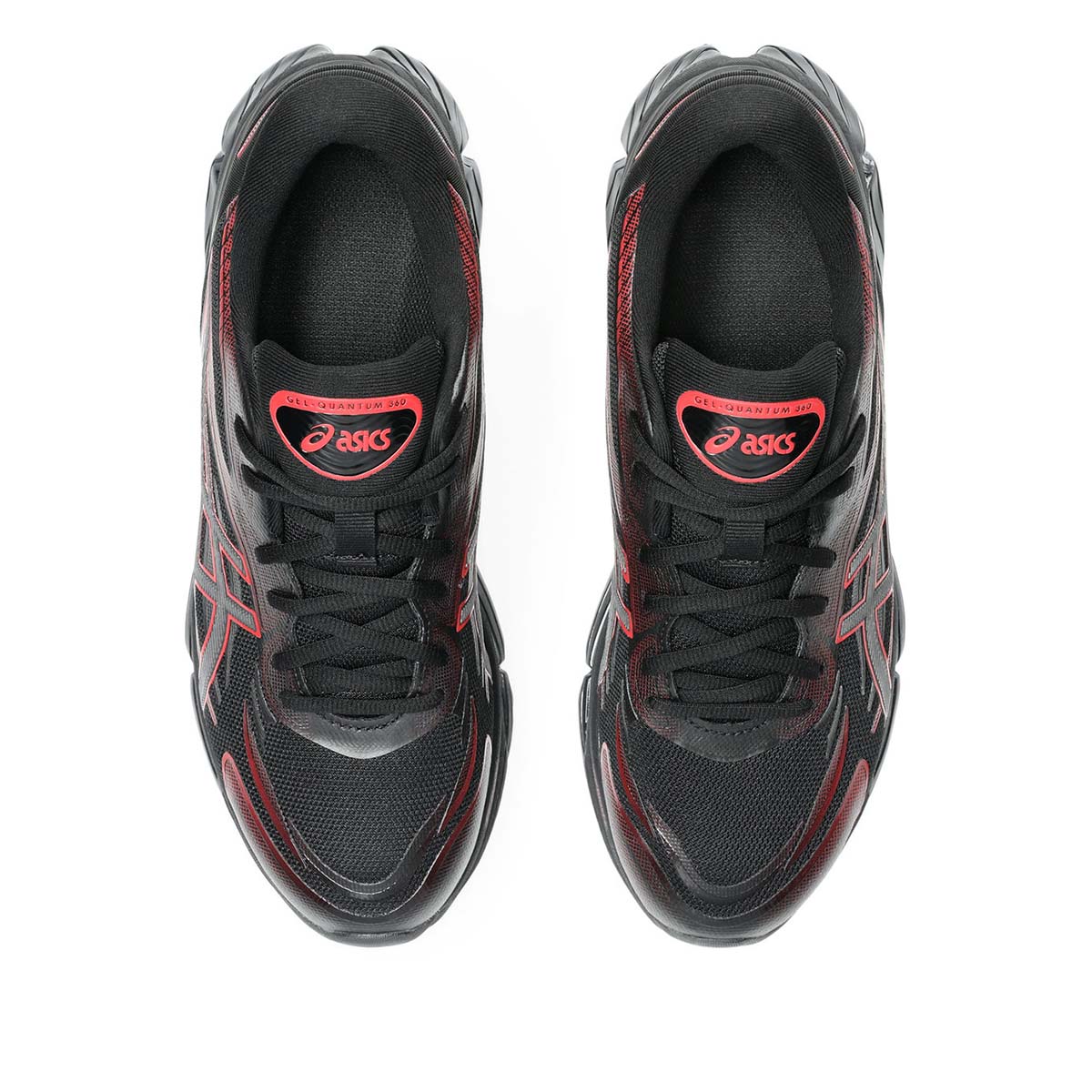 Asics Gel Quantum 360 VIII Unisex Black Classic Red סניקרס ג'ל קוואנטום 360 יוניסקס
