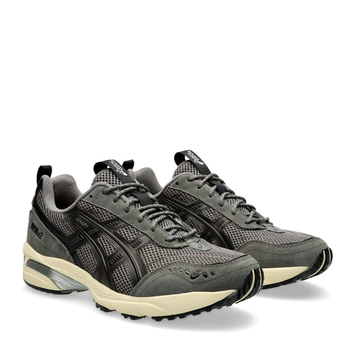 Asics Gel 1090V2 Men Unisex Truffle Grey Black נעלי סניקרס לגברים