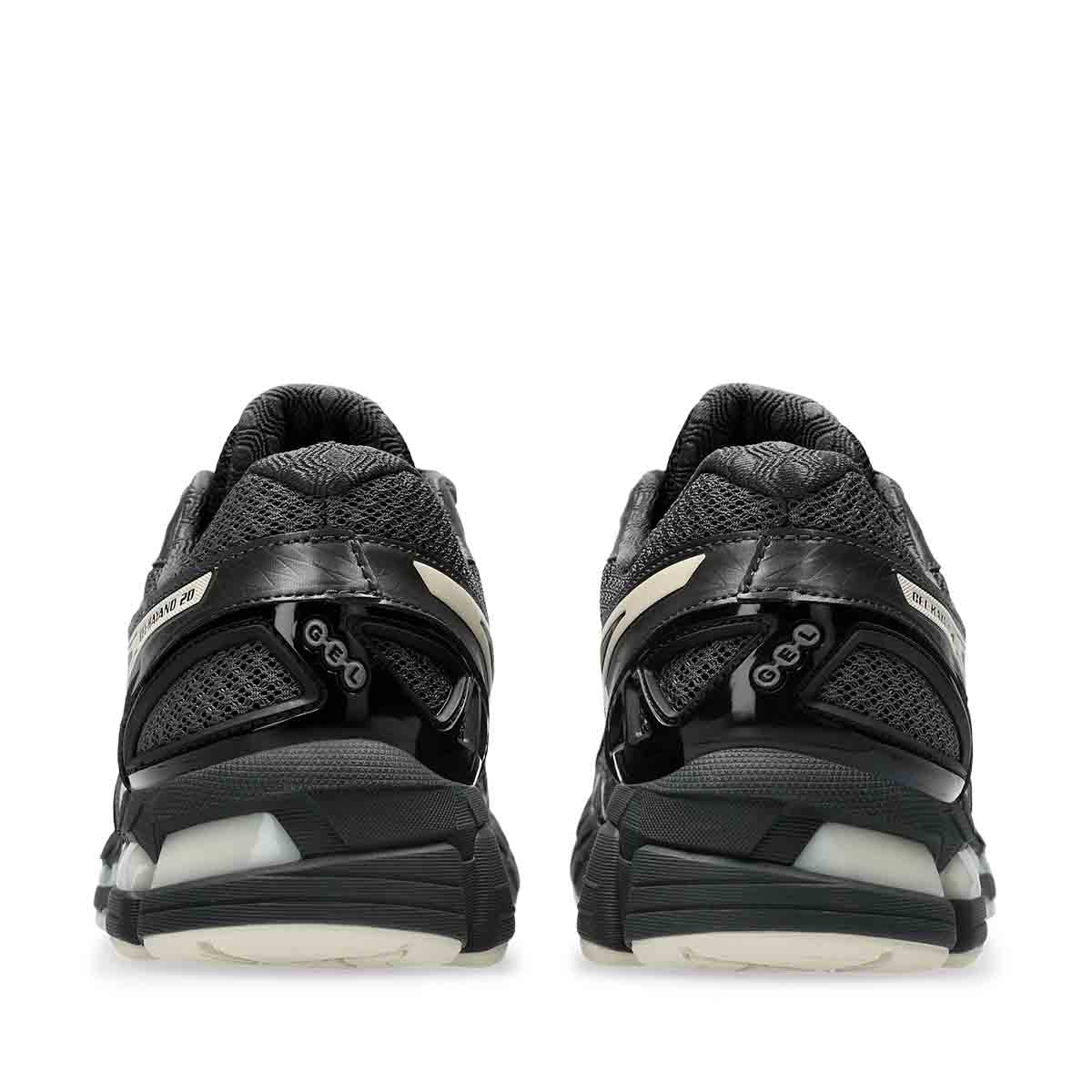 Asics Gel Kayano 20 Unisex Obsidian Grey Oatmeal סניקרס ג'ל קיאנו 20 יוניסקס