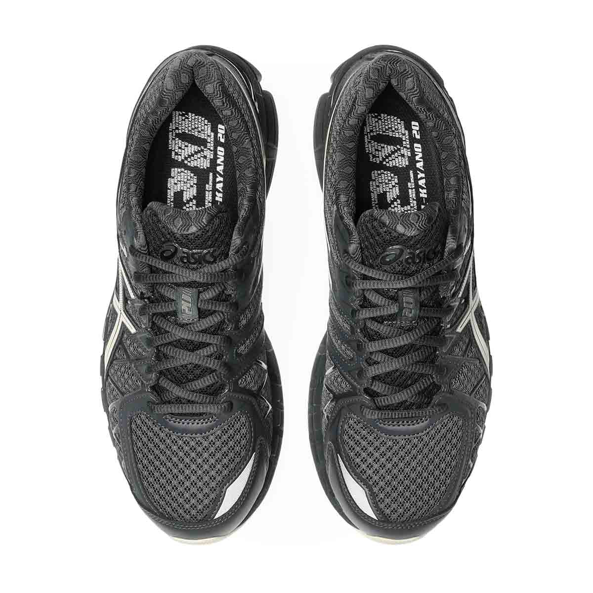 Asics Gel Kayano 20 Unisex Obsidian Grey Oatmeal סניקרס ג'ל קיאנו 20 יוניסקס
