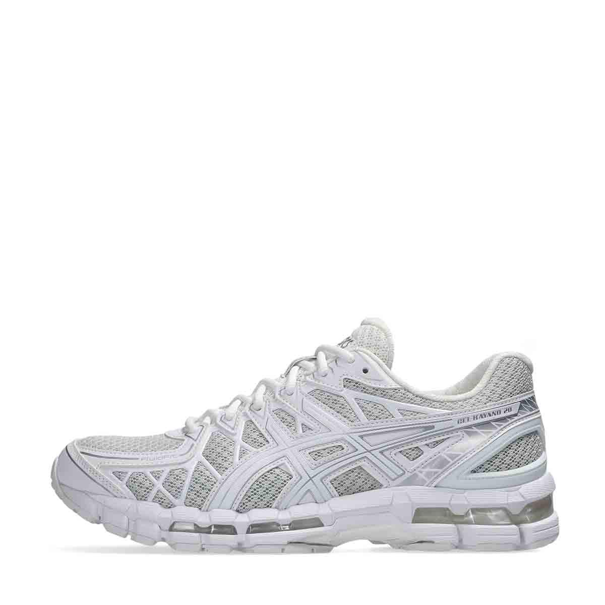 Asics Gel Kayano 20 Unisex Glacier Grey White סניקרס ג'ל קאינו 20 יוניסקס