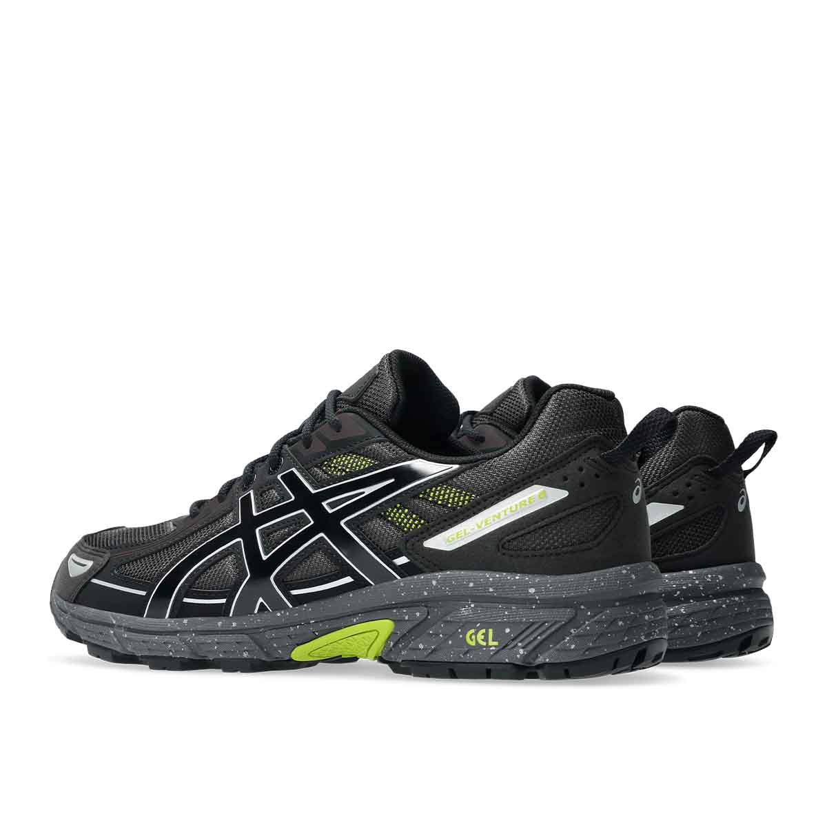 Asics Gel Venture 6 Unisex Obsidian Grey Black סניקרס ג'ל ונטור 6 יוניסקס