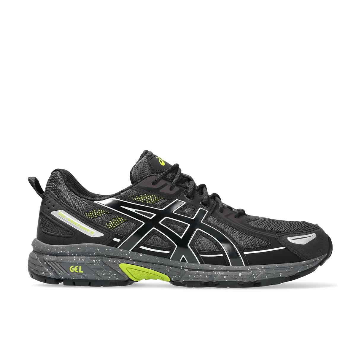 Asics Gel Venture 6 Unisex Obsidian Grey Black סניקרס ג'ל ונטור 6 יוניסקס
