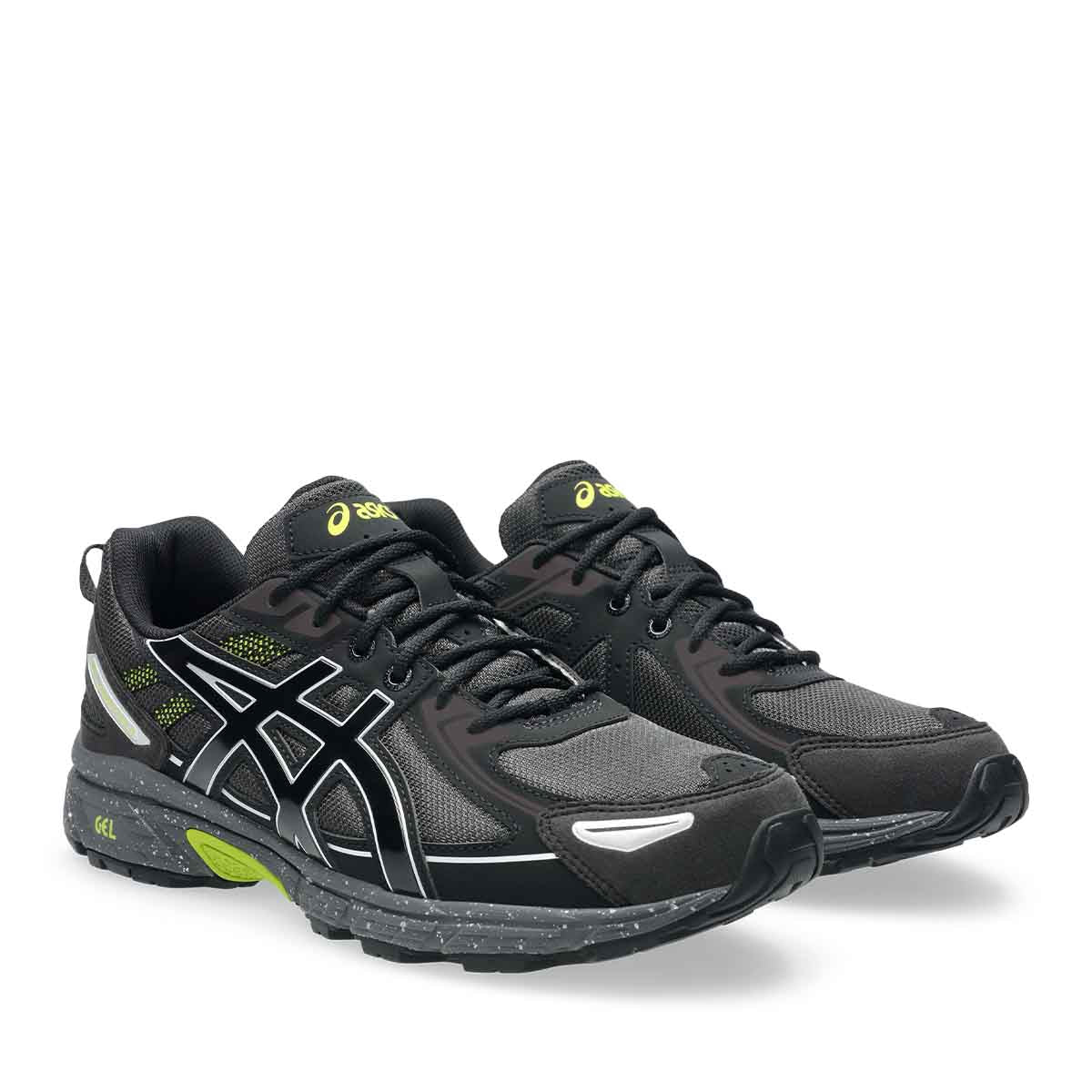 Asics Gel Venture 6 Unisex Obsidian Grey Black סניקרס ג'ל ונטור 6 יוניסקס