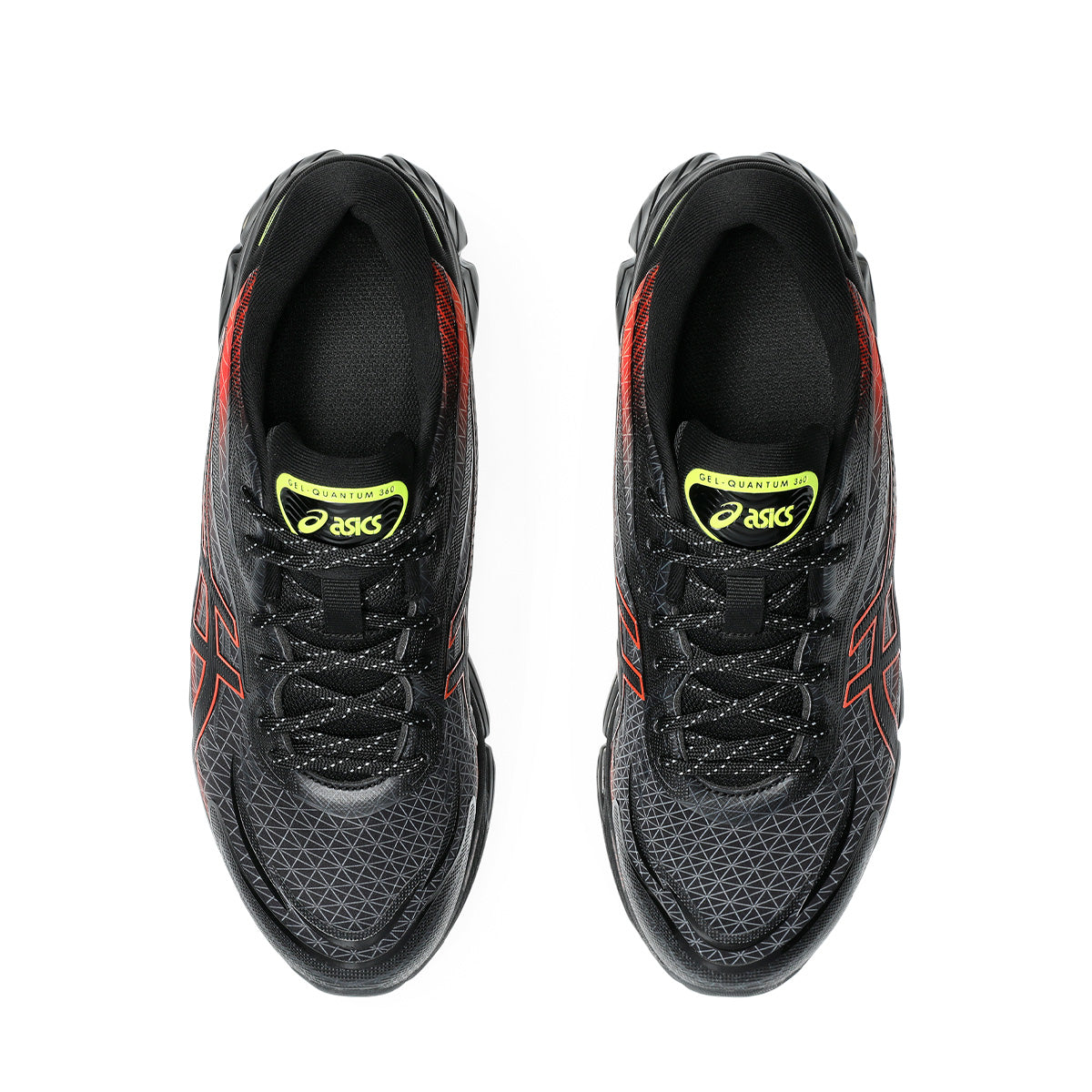 Asics Gel Quantum 360 VIII Unisex Black Fiery Red נעלי ג'ל קוואנטום לגברים