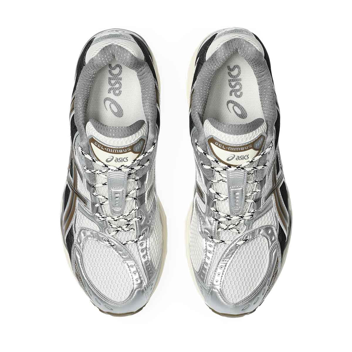 Asics Gel Nimbus 10.1 Unisex Cream Pure Silver סניקרס ג'ל נימבוס 10.1 יוניסקס