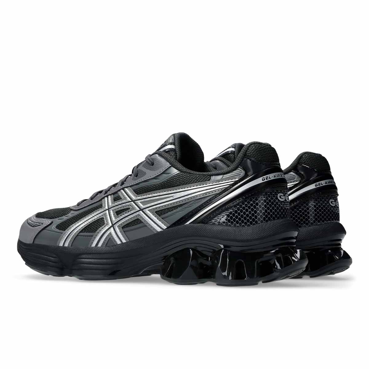 Asics Gel Kinetic Fluent Unisex Graphite Grey Pure Silver סניקרס ג'ל קינטיק פלואנט יוניסקס