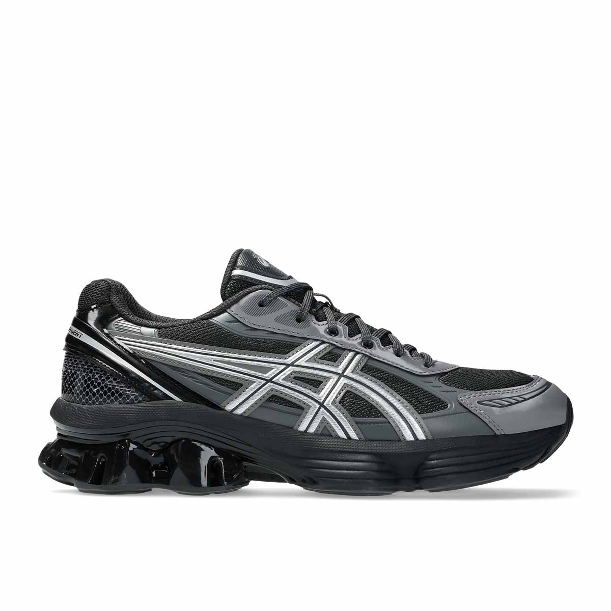 Asics Gel Kinetic Fluent Unisex Graphite Grey Pure Silver סניקרס ג'ל קינטיק פלואנט יוניסקס