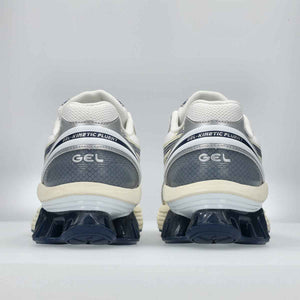 Asics Gel Kinetic Fluent Unisex White Independence Blue סניקרס ג'ל קינטיק פלואנט יוניסקס