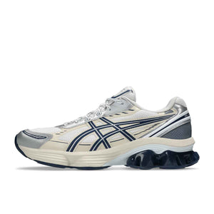 Asics Gel Kinetic Fluent Unisex White Independence Blue סניקרס ג'ל קינטיק פלואנט יוניסקס
