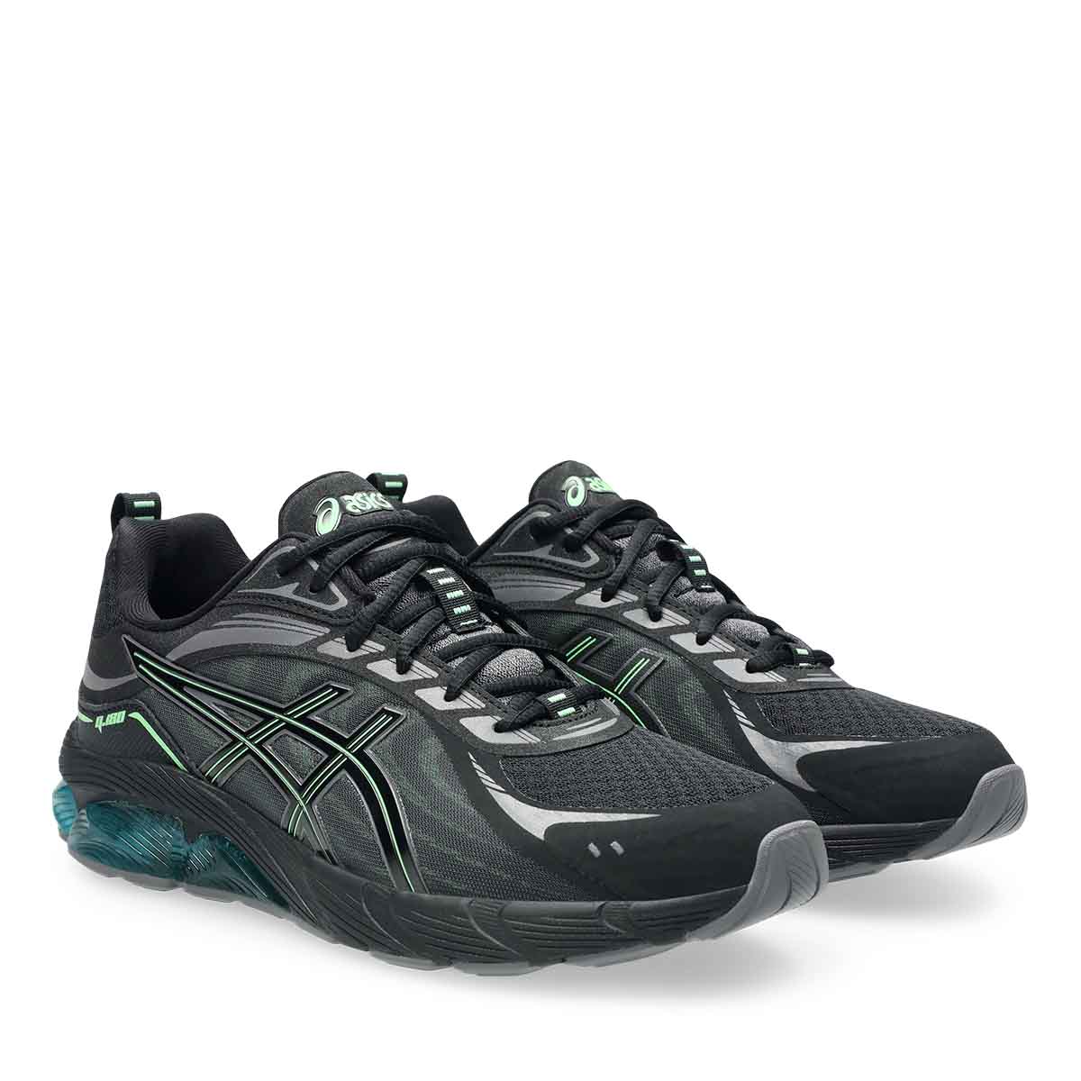 Asics Gel Quantum 180 VIII Unisex Black Menthol סניקרס ג`ל קוואנטום 180 יוניסקס