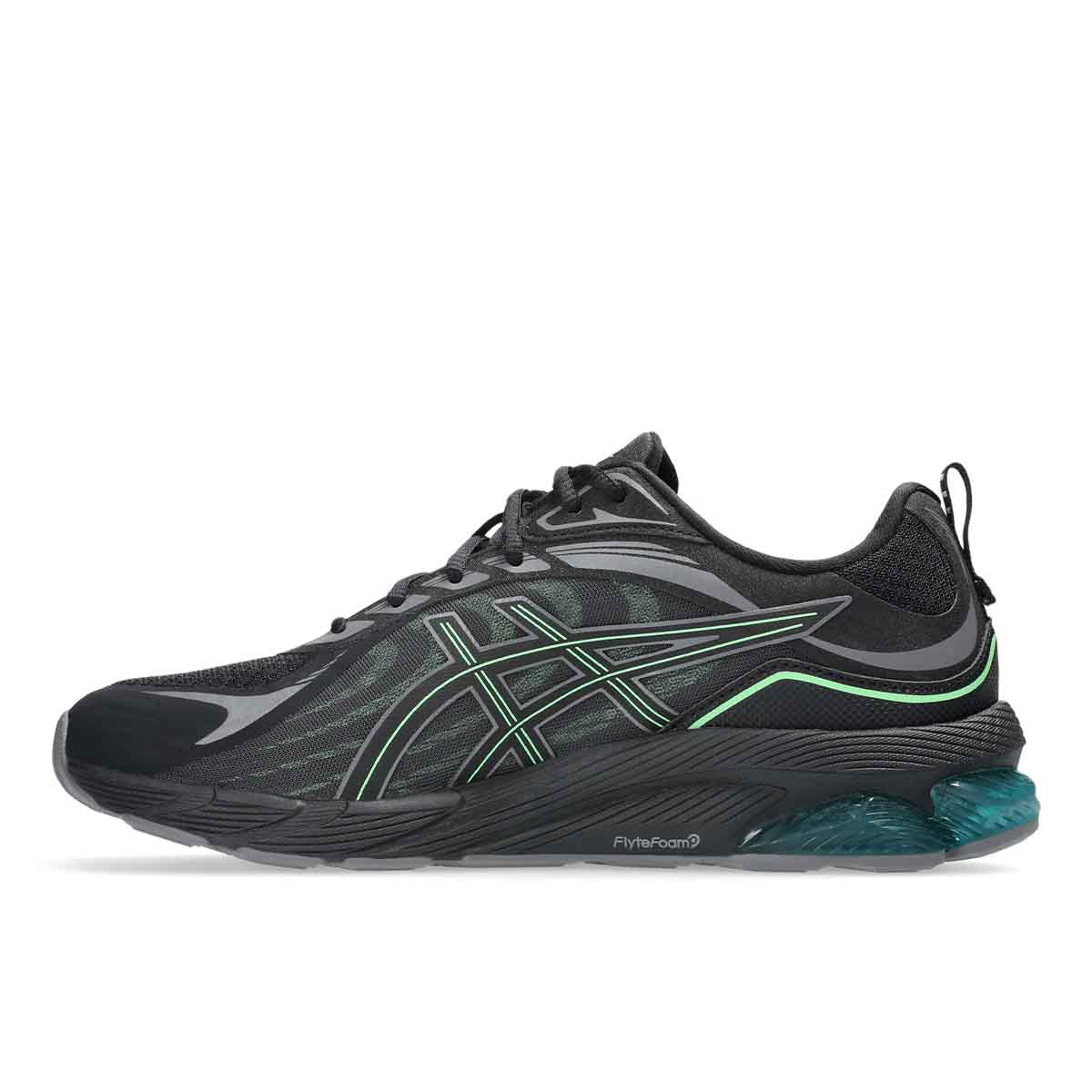 Asics Gel Quantum 180 VIII Unisex Black Menthol סניקרס ג`ל קוואנטום 180 יוניסקס